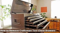 How To Open Craftsman Tool Chest Drawers? - ToolVisit