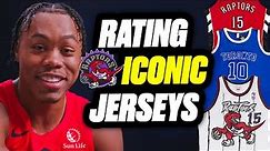 Toronto Raptors Rate The Most Iconic Jerseys In Team History