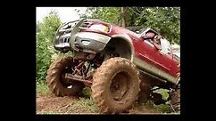 ULTIMATE HILL CLIMB - MUD TRUCKS - 4X4 Silverado on 54 BOGGERS, Ford on Tractor Tires