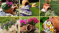 Amazing garden decorations with clay pots for the summer / ideas garden /+20 ideas for deco garden