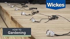 How to Install Deck Lighting with Wickes