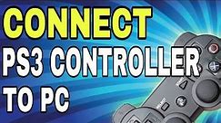 How to Connect a PS3 Controller to PC (Windows 11 Wired/Wirelessly) - 2022
