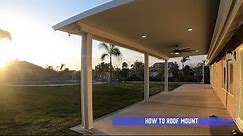 How To Roof Mount a Patio Cover