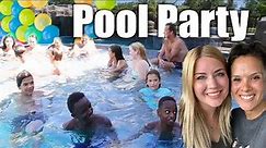 The Ultimate Pool Party w/ 17 Kids! New Best Friends!
