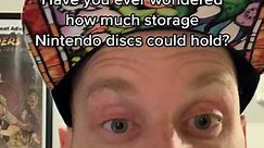 How much storage can the different Nintendo discs hold? #wiiu #wii #nintendowiiu #gamecube #dvd #bluray