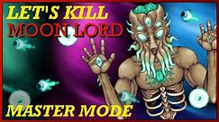 How to EASILY Beat MASTER MODE Moon Lord in Terraria 1.4!!