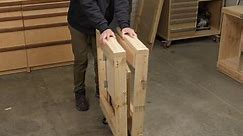 How to Build a Folding Mobile Workbench