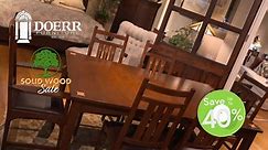 Doerr Furniture SolidWood Sale 1 Ends March 30th