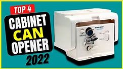 Best Under Cabinet Can Opener Reviews 2023[Buying Guide]