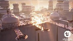 Science Fiction City Unreal Engine