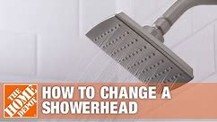 How to Replace a Showerhead – Installing a Showerhead | The Home Depot