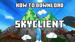 How To Download and Setup Skyclient | Tutorial! (Hypixel Skyblock)