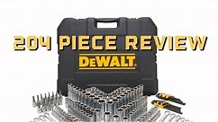 Review Sears Dewalt 204 Mechanic Tool Set - DWMT72165 - Bundys Garage
