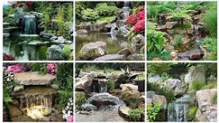 New beautiful & stunning waterfall ponds ideas