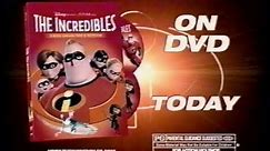 The Incredibles "On DVD Today" Commercial (2005)