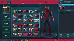 Marvel's Spider-Man Remastered all suits i own