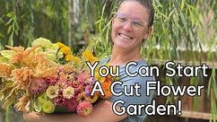 5 EASY Tips For Starting A Cut Flower Garden 🌷 || How To Grow Cut Flowers in 2024