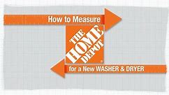 How to Measure for a New Washer & Dryer | The Home Depot