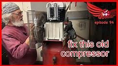 Sanborn 5 HP air compressor fix.