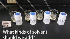 Solvents for PU and PSA adhesive