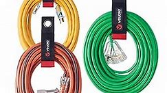 VELCRO Brand Easy Hang Extension Cord Holder Organizer Variety Pack | Holds 60-100lbs, Heavy Duty Straps Fit Easily on Hooks or Nails | Perfect for Garage Organization | 3-pk 10",14" and 18", Black