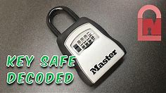 Master Lock 5400EURD Key Safe Decoded