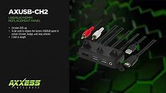 Axxess Replacement USB/AUX/HDMI Panels (AXUSB-CH1/CH2/JP1/RAM1/HK3)