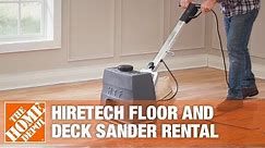 HireTech Floor and Deck Sander | The Home Depot Rental