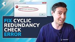 How to Fix Cyclic Redundancy Check Error? [3 Methods] - Videoclip.bg