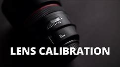 Live Demonstration - Lens Calibration