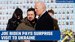 US President Joe Biden visits Kyiv as Russia – Ukraine war reaches one year mark | Oneindia News - video Dailymotion