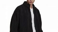 adidas Originals fleece jacket in black | ASOS