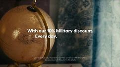 Lowe's TV Spot, 'Everyday Military Discount: Home'