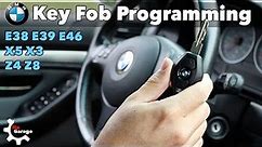BMW Key Fob Programming - E38 E39 E46 X5 X3 Z4 Z3 Z8