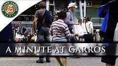 2014 French Open . A minute at Roland Garros (1)