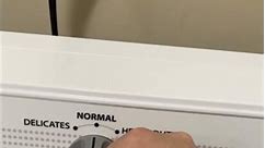 Putting A Whirlpool Commercial Washing Machine Into Test Cycle