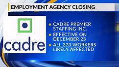 Temporary employment agency in Appleton to lay off 223 workers at year's end