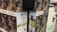 Costco has some great outdoor patio finds right now!! Metal Garden Stand With Baffle-$59.99 Harmonically Tuned Windchime-$64.99 Muirwood Solar Outdoor Floor Lamp-$114.99 #costco #costcofinds #randomcostcofinds #costcoshopping #homedecor #patiodecor #costcobuys #solarlamp #windchime #plantstand #springtime #patio