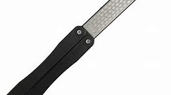 Knife Sharpeners, 400/600 Grit Folding Pocket Diamond Whetstone, Double Sided (black) - Walmart.ca