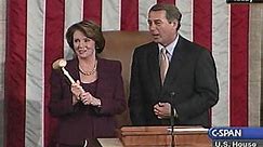 Election of Nancy Pelosi as Speaker of the House