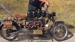 Steam-Powered Motorcycle!