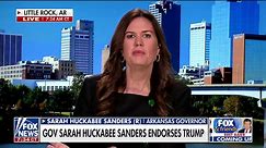 Sarah Huckabee Sanders endorses Trump for 2024