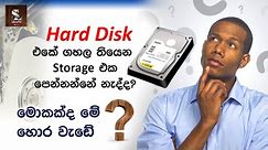 Why Advertised Storage Does Not Match Real Data Capacity - Hard Drive | Flash Drive | SSD - Sinhala