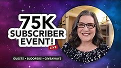 Cathy Makes a Card 75K Subscriber Live Event!