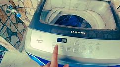 How to start Samsung Automatic Washing Machine|