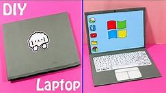 How to Make Laptop From Paper | Handmade Paper Laptop Idea | Paper Craft Idea