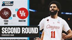 Houston vs. Texas A&M - Second Round NCAA tournament extended highlights