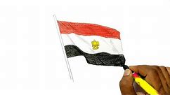 How to Draw the Egyptian Flag