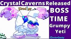 Prodigy Math Game: Crystal Caverns Released: I WON BOSS BATTLE with"GRUMPY YETI" & got ALPINE CLEATS