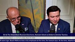 America's Mayor Live (E367): EU & The West Blast Russian Elections, but Silent on Trump Persecution